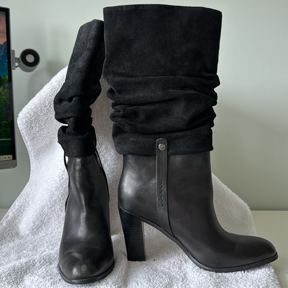 Odessa suede/ leather boot - Picture 2 of 5